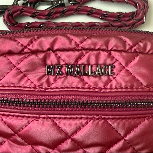 NWT MZ Wallace Mini Crosby Crossbody Bag in Peony Pearl - Picture 3 of 12